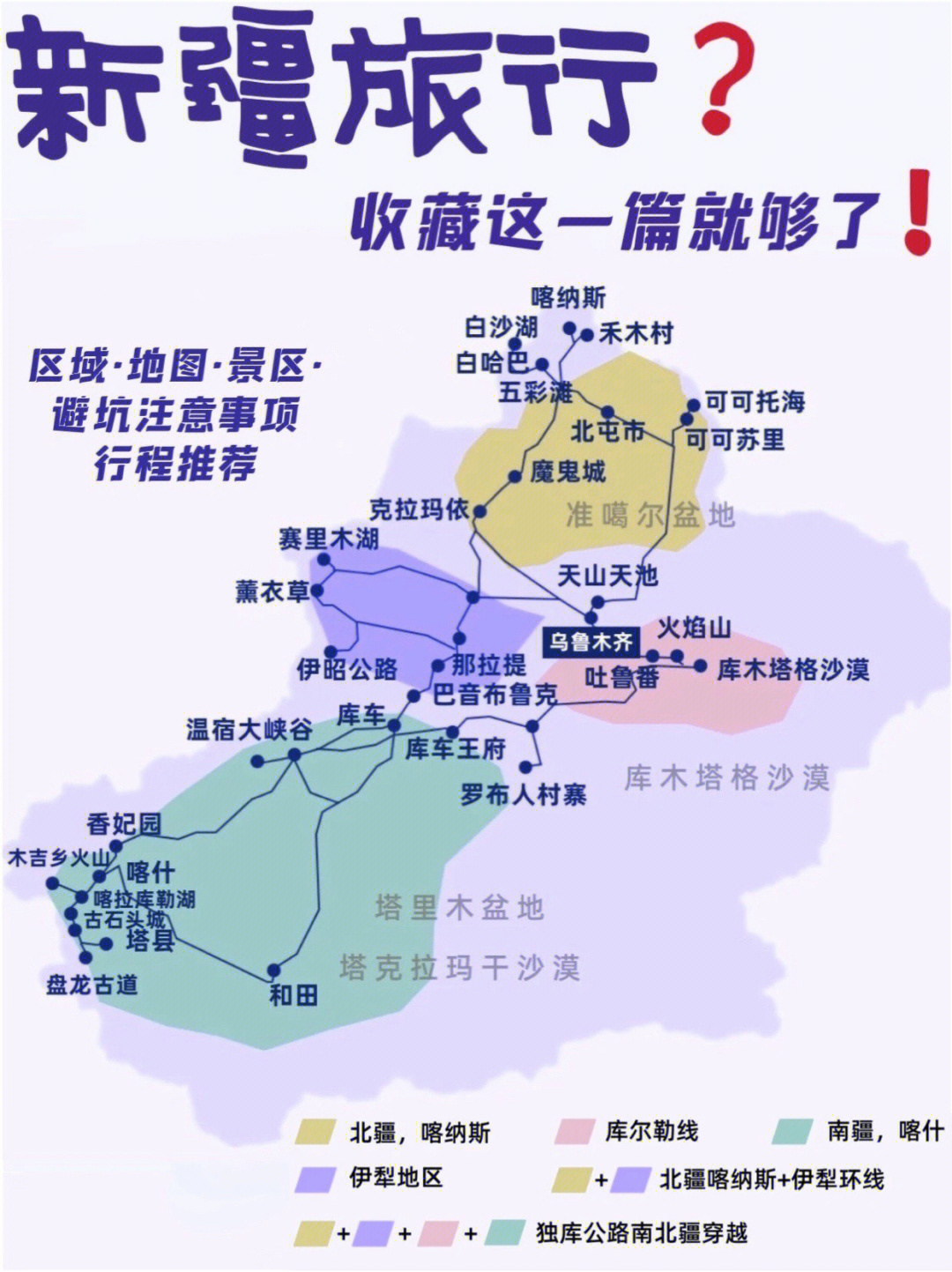 新疆旅游最佳路線攻略，新疆旅游最佳路線攻略揭秘
