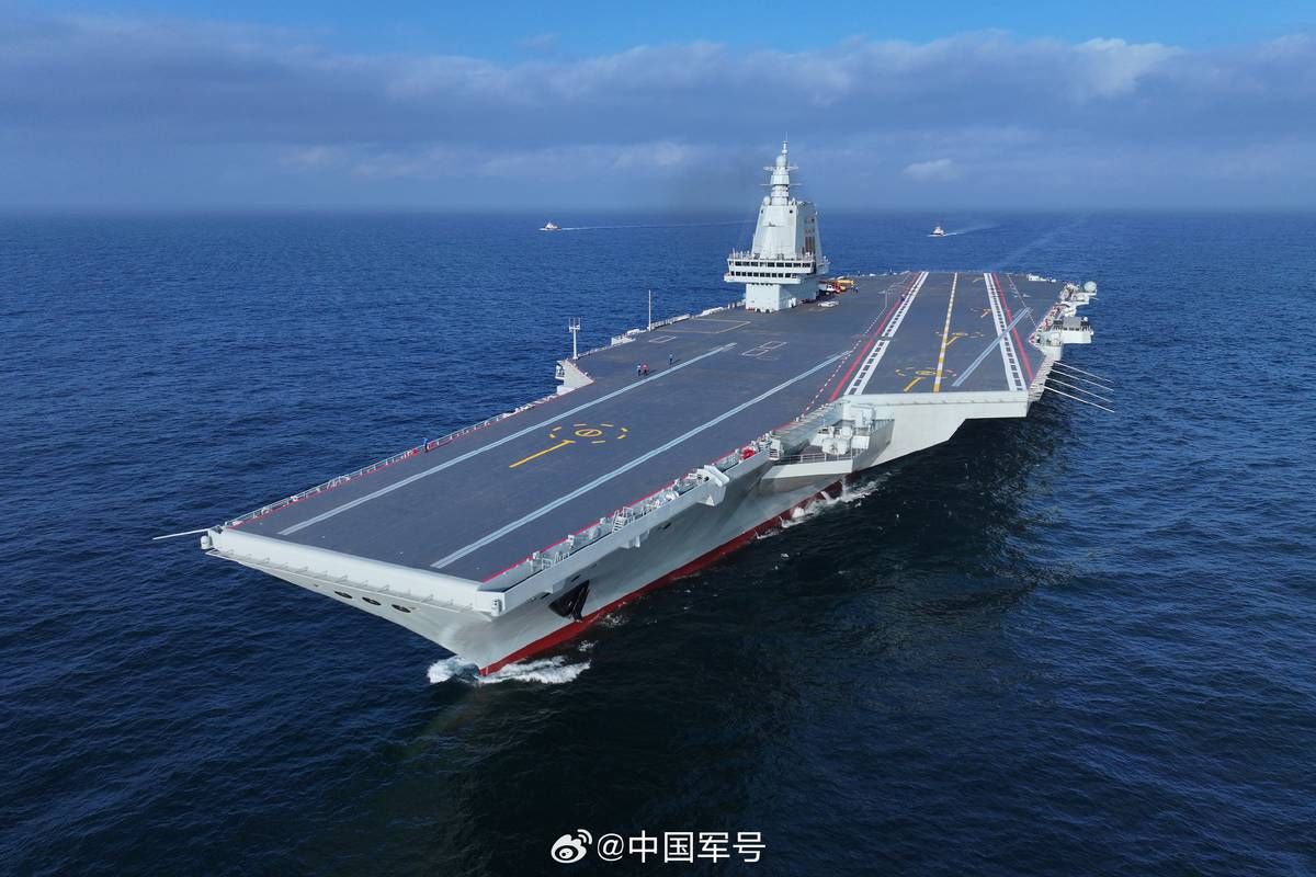 中國第五艘航母亮相，揭示未來海軍力量的新篇章，中國第五艘航母亮相，開啟海軍力量新篇章