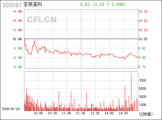 探索荃銀高科股吧，解析股票代碼300087背后的故事，荃銀高科股吧深度解析，股票代碼300087背后的故事探索