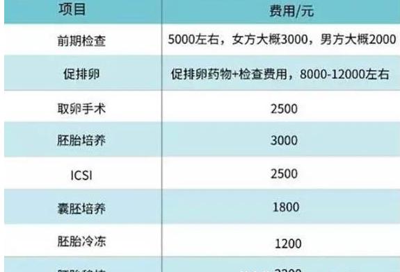 關(guān)于人工受孕費用大概要多少錢的探討，人工受孕費用探討，了解大致費用范圍