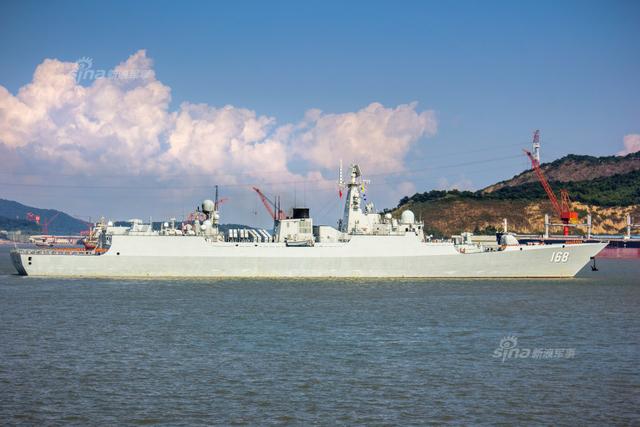 改裝后的168廣州艦，展現(xiàn)新面貌與新實力，廣州艦新面貌，改裝后的實力展現(xiàn)