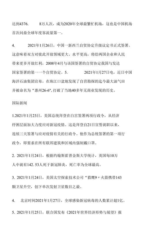 全球最新資訊