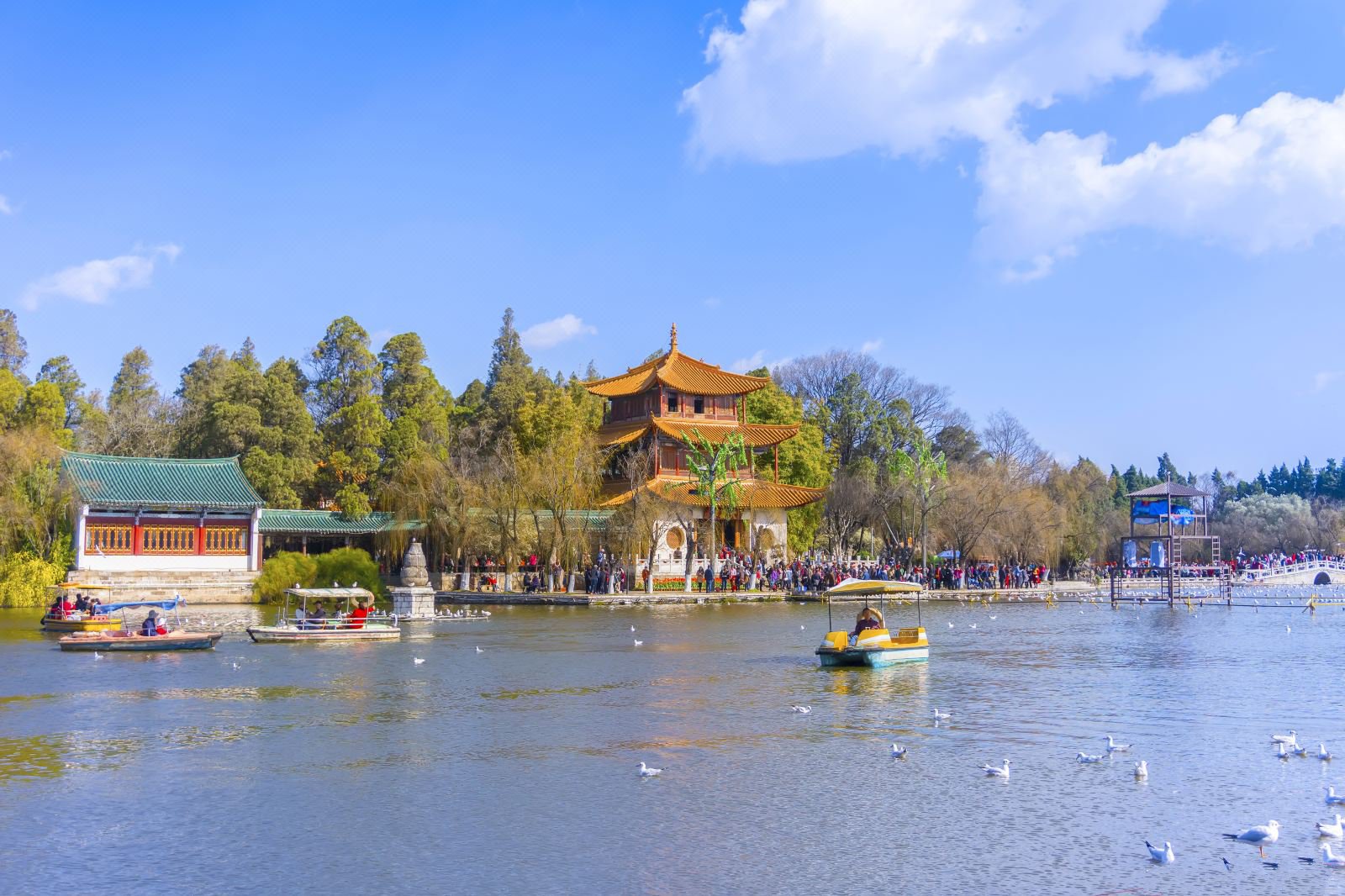 昆明有哪些好玩的旅游景點——探索春城的多彩魅力，春城昆明多彩魅力探索，必游旅游景點大盤點